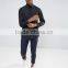 Hot Sale Custom Long Sleeve Spread Collar Mens Pre-Shrunk 65% Polyester 35% Cotton Breathable Slim Fit Casual Navy Shirts