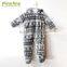 Long-Sleeved Cotton One Piece Winter Design Smocked Baby Romper