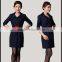 OEM Supply Woman Airplane Work Dress Airline Stewardess Uniform