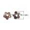 Cheap Wholesale Zinc Based Alloy Flower Antique Copper Beads Caps