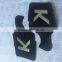 EN13356 sew on safety garment printed reflective pvc patches