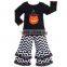 Christmas Santa Claus embroidery girls custom boutique outfits