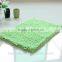 custom made microfiber chenille bath mat