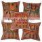 Indian Elephant Hand made Print Cushion Covers