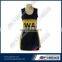 fashion women custom sublimation netball uniforms/cheerleading uniform
