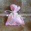 Cute Pink lace candy favor bag