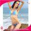 hot sale bikini suits women blue halter bikini women beachwear