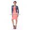 Wholesale Ladies Satin Printing Formal Blazer Women Jacket