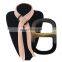 Simple Environmental Pig Nose Shaped Horn Scarf Buckle