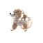 Wholesale Animal Shaped Keychain Dog Shaped metal Key Ring