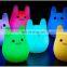 Wholesale LED night light cute baby design new fashion colorful switch night lamp