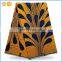 African block printed wax wax fabric for garment