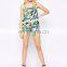 Girls On Film Hawaii Playsuit With Crochet Trim