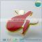 2016 Newest Custom Oval Shape Permanent Adhesive Metal Label For Handbag