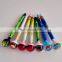 office and school novelty fancy creature ballpoint pen for children and kids with spiral shell,flower,starfish,scorpin