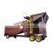 SINOLINKING Heavy Duty Mobile Gold Trommel with Concentrator Gold Mining Equipment