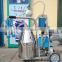 High Efficiency New Design Piston pump electric driven single goat milking machine  Human using goat milking machine