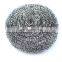 Sponge scrubber,stainless steel scourer with sponge, cleaning ball