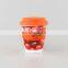 Wholesale 12OZ plastic insulation handy cup with silicone lid leather case and custom logo for coffee