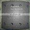 Truck trailer drum brake lining 19935 RN101