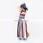 Girl Stripe Maxi Dress Kids Clothes Dresses Frock Design For Baby Girl