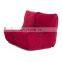 Modular sofa bean bag lounger beanbag couch