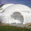 Factory price LED lights large marquee tent outdoor inflatable camping cube tent