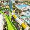 Top Quality Water Playground Equipment Fiberglass Water Slides For Amusement Park