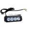 New 4W High Power 4 LED Waterproof Car Truck Emergency Strobe Flash Light Amber