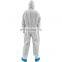 Factroy direct asbestos removal suits impermeable waterproof coverall type 5/6 garment