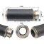 High quality  carbon fiber steel muffler pipe inlet 60.5mm exhaust pipes motorcycle