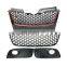 ABS Plastic Front Upper Radiator Honeycomb Grill For Volkswagen VW Golf Jetta Bora GTI MK5 V GLI