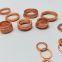 16*22*1.5mm flat copper washer ring washer copper washer made in China