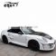 Body kit for Porsche 911 997 front bumper rear bumper wide flare and carbon fiber rear diffuser side skirts  hood bonnet