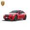 X6M Body Kits For Bnw X6 E71 Car Model Fiberglass Material Bumpr Fender Side Skirt