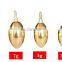 in stock fishing tackle wholesale die casting droplet shape fishing sinkers  coated Copper weight