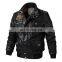 New Design Lether Man Custom Waterproof Letterman Down Goose Leather Anime Bike Men Denim Jean Jacket