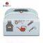 set of 3 paper cardboard suitcase boxes