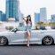 Wholesale car parts side skirt extender fender side wing spoiler kit for Audi A3 2020 2021
