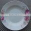 bone china soup plate with decal bone china charger plates wholesale