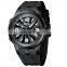 BIDEN 0136 Chinese Supplier Men Quartz Hand Watch Analog Silicon Strap Sport Watches For Men Original