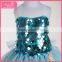 Fairy style sequin decoration children frocks designs girl dress