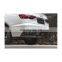 Using Dry Carbon Fiber Material Rear Bumper Diffuser The Newest Body Kits Carbon Black For AUDI A4 S4 B9.5(21)