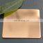 SUS 304l 316L Gold Brushed Decorative Stainless Steel Sheet