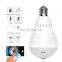 360 Degree Camera Led Lamp Smart Wifi Camera Light Bulb with App Control