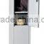 (DL-SL1 ) Folding steel storage lockers for staff twin compartment twin door