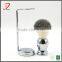 High quality metal shaving brush stand with synthetic hair shaving brush
