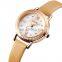 cheap watches in bulk SKMEI 1769 leather strap 3ATM japan movt  sr626sw relojes de mujer quartz watch