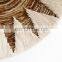 Hot Sale Best Decoration Macrame and Seagrass Wall Decor Basket With White Wholesale Vietnam Manufacturer