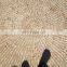 High Quality Water Hyacinth Rug Many Sizes Woven round natural Mat Straw Carpet Floor Decor Wholesale Vietnam Supplier